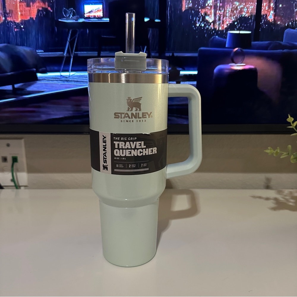 Spearmint Stanley Pearlescent 40oz Quencher